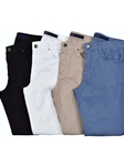 White Platinum Comfort Stretch Men's Pant | Marcello Pants & Denim Collection | Sam's Tailoring Fine Men's Clothing