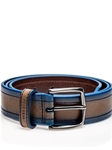 Grey Blue Calfskin Men's Belt| Jose Real Belts Collection | Sam's Tailoring Fine Men's Clothing