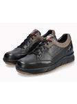 Black Smooth Leather Mephi-Tex Outdoor Shoe | Mephisto Outdoor Shoes Collection | Sam's Tailoring Fine Men's Clothing