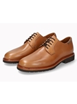 Brandy Grain Leather Goodyear Welt Rubber Sole Shoe | Mephisto Goodyear Welt / Norwegian Shoes | Sams Tailoring Fine Men's Clothing