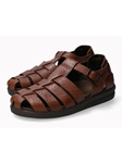 Desert Leather Lining Buckle Fastener Men's Sandal | Mephisto Men's Sandals | Sams Tailoring Fine Men Clothing