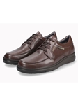 Dark Brown Grain Leather Smooth Shock Absorber Shoe | Mephisto Men's Shoes Collection  | Sam's Tailoring Fine Men Clothing