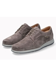 Dark Grey Velvet Leather Textile Lining Air Relax Shoe | Mephisto Men's Shoes Collection  | Sam's Tailoring Fine Men Clothing