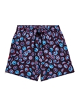 Purple Citrus Print Patterned Men's Swimshort | Stone Rose Shorts Collection | Sams Tailoring Fine Men Clothing