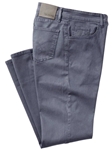 Blue Grey Brusheed Sateen High Roller Fit Denim | Jack Of Spades High Roller Fit Jeans Collection | Sam's Tailoring Fine Mens Clothing