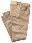 Tan Brushed Sateen High Roller Fit Denim | Jack Of Spades High Roller Fit Jeans Collection | Sam's Tailoring Fine Mens Clothing
