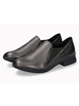 Steel Leather Nubuck Slip On Women's Shoe | Mephisto Women Shoes | Sam's Tailoring Fine Women's Shoes