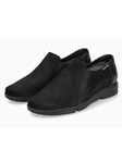 Black Leather Nubuck Se Pu Sole Women's Shoe | Mephisto Women Shoes | Sam's Tailoring Fine Women's Shoes