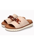 Sand Leather Velvet Soft Air Women Casual Sandal | Mephisto Women Sandals | Sam's Tailoring Fine Women's Shoes