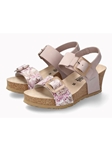 Ceramic Leather Nubuck Women's Cork Sandal | Mephisto Women Cork Sandals | Sam's Tailoring Fine Women's Shoes