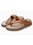 Camel Leather Nubuck Women's Cork Sandal | Mephisto Women Cork Sandals | Sam's Tailoring Fine Women's Shoes