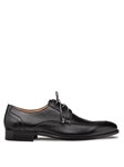 Black Fratello Split Toe Deerskin Lace Up Derby Shoe | Mezlan Lace Up Shoes | Sam's Tailoring Fine Men's Clothing