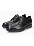 Black Leather Smooth Se Tr Sole Men's Business Shoe | Mephisto Men's Dress Shoes Collection  | Sam's Tailoring Fine Men Clothing