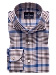 Multi Extra Fine Dobby Premium Luxury Dress Shirt | Emanuel Berg Dress Shirts Collection | Sam's Tailoring Fine Men Clothing
