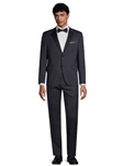 Navy Modern Fit Two Button Wool Stretch Men's Tuxedo | Horst Men's Tuxedos | Sam's Tailoring Fine Men Clothing