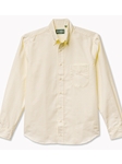 Yellow Stripe Spring Oxford Weekend Shirt | Gitman Sport Shirts Collection | Sam's Tailoring Fine Men Clothing