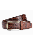 Brown Chordata 1 3/8" Strap Men's Luxury Belt | NexBelt Dress Belts | Sam's Tailoring Fine Men's Clothing