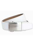 White Shield V.3 White 1 3/8" Strap Men Dress Belt | NexBelt Dress Belts | Sam's Tailoring Fine Men's Clothing