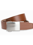 Walnut Shield V.3 1 3/8" Strap Men's Dress Belt | NexBelt Dress Belts | Sam's Tailoring Fine Men's Clothing