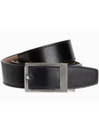 Black Classic Ebony, 1 3/8" Strap Men Dress Belt | NexBelt Dress Belts | Sam's Tailoring Fine Men's Clothing