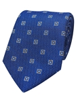 Blue Neat Printed Fine Silk Tie | Gitman Bros. Ties Collection | Sam's Tailoring Fine Men Clothing