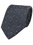 Grey Woven Neat Silk/Wool Tie | Gitman Bros. Ties Collection | Sam's Tailoring Fine Men Clothing