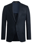 Navy Cashmere Soft Classic B-Fit Jacket | Heritage Gold Jackets | Sam's Tailoring Fine Men's Clothing