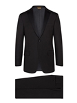 Black Peak Lapel Infinity B-Fit Tuxedo | Heritage Gold FormalWear | Sam's Tailoring Fine Men's Clothing