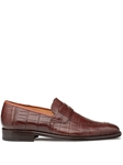 Sport Piccolo Alligator Penny Classic Men's Loafer | Mezlan Slip On Collection | Sam's Tailoring Fine Men's Clothing