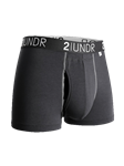 Black/Grey Swing Shift Trunk Underwear | 2Undr Trunk's Underwear | Sam's Tailoring Fine Men Clothing