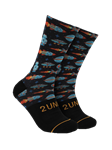 Galactica Flex Printed Crew Sock | 2Undr Men's Socks | Sam's Tailoring Fine Men Clothing