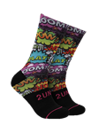 Boom Time Flex Printed Crew Sock | 2Undr Men's Socks | Sam's Tailoring Fine Men Clothing