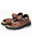 Chestnut Nevada Hook & Loop Closure Men's Sandal | Mephisto AllRounder Sandals | Sam's Tailoring Fine Men's Clothing