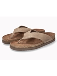 Warm Grey Air Relax Cork Midsole Mens Slipper | Mephisto AllRounder Sandals | Sam's Tailoring Fine Men's Clothing