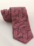 IKE Behar Charcoal with Floral Design Silk Tie 200119 - Fall 2014 Collection Neckwear | Sam's Tailoring Fine Men's Clothing