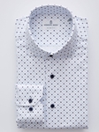Light Blue Modern 4Flex Stretch Knit Men's Shirt | Emanuel Berg Shirts Collection | Sam's Tailoring Fine Men Clothing