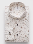 Beige Premium Quality Jersey Knit Men's Shirt | Emanuel Berg Shirts Collection | Sam's Tailoring Fine Men Clothing