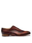 Cognac Rust/Sport Affari Medallon Toe Men's O | Mezlan Shoes Collection | Sam's Tailoring Fine Men's Clothing xford