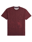 Purple Acid Short Sleeve Crewneck Men T-Shirt | Stone Rose Polos Collection | Sam's Tailoring Fine Men Clothing