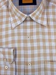 Robert Talbott Tan Sport Shirt LUM10067-24 - In Stock Sport Shirts | Sam's Tailoring Fine Men's Clothing