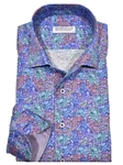 Sky Scope Roll Collar Casual Men's Shirt | Marcello Shirts Collection | Sam's Tailoring Fine Men's Clothing