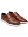 Ant. Tan Genuine Leather Light Sole Men's Shoe | Belvedere Studio Shoes | Sam's Tailoring Fine Men's Clothing