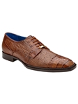 Walnut Genuine Caiman Crocodile Men's Shoe | Belvedere Dress Shoes | Sam's Tailoring Fine Men's Clothing