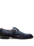Royal Diesel Burnished Suede Monk Strap Men Shoe | Mezlan Monk Strap Collection | Sam's Tailoring Fine Men's Clothing