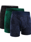 C Blue/C Black/C Green Swing Shift 6" Boxer Brief 3 Pack Boxset | 2Undr 6" Boxer Brief Underwear's Collection | Sam's Tailoring Fine Men's Clothing