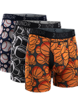 Grid Iron/Hoops/Upper Deck Swing Shift 6" Boxer Brief 3 Pack Boxset | 2Undr 6" Boxer Brief Underwear's Collection | Sam's Tailoring Fine Men's Clothing