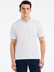 White Holton Men's Short Sleeve T-Shirt | Robert Graham T-Shirts Collection | Sam's Tailoring Fine Men's Clothing