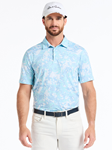 Sage Eldor Men's Short Sleeve Polo | Robert Graham Polos Collection | Sam's Tailoring Fine Men's Clothing
