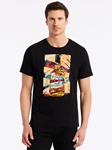 Black Whiskey Wisdom Short Sleeve T-Shirt | Robert Graham T-Shirts Collection | Sam's Tailoring Fine Men's Clothing