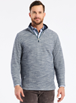 Navy Ledson Long Sleeve Men's Knit Shirt | Robert Graham Knits Collection | Sam's Tailoring Fine Men's Clothing